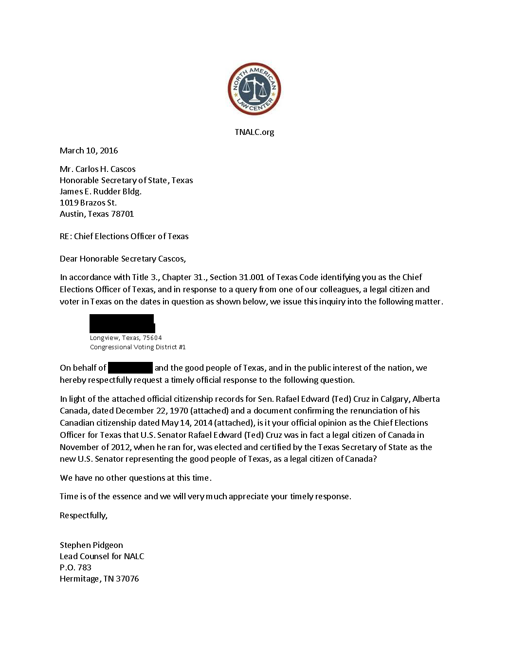 March 10 Letter to Texas SOS (redacted)_Page_1